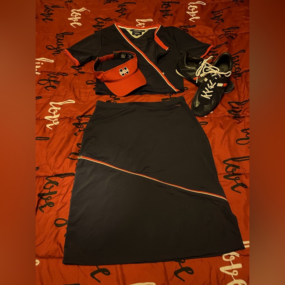 Vintage Tommy Hilfiger 4 piece 90’s outfit. Perfect for 90’s party or everyday.